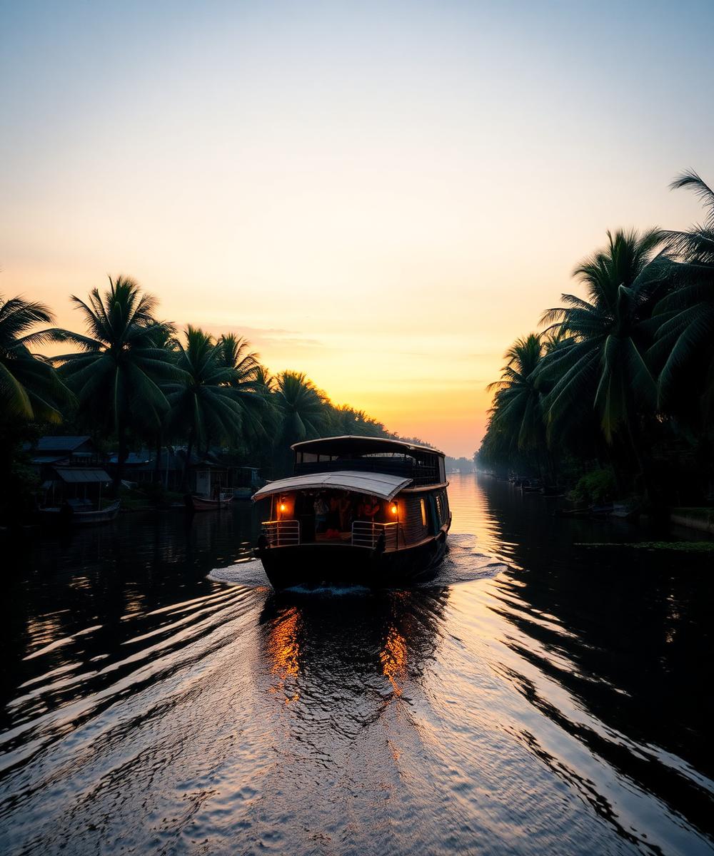 Kerala — Backwaters